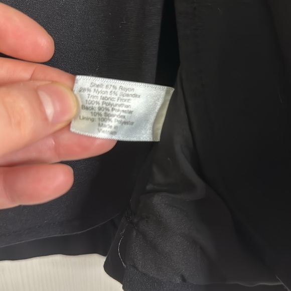 Lane Bryant the Bryant blazer black stretchy relaxed 14 - Picture 5 of 7